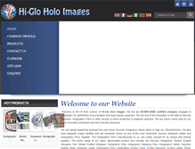 Tablet Screenshot of hologramshiglo.com